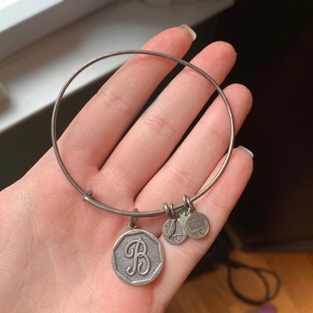 Alex and Ani Letter "B" Bracelet